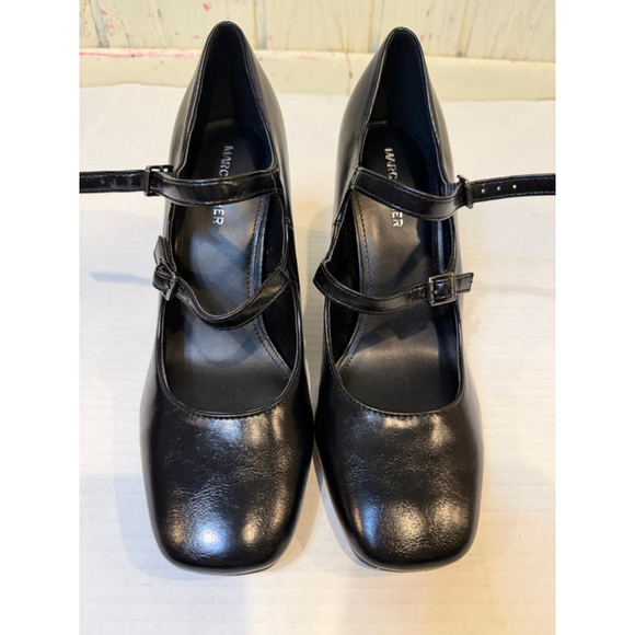 MARC FISHER Shoes - Women's MARC FISHER Black Mary Jane Heels Size 8.5